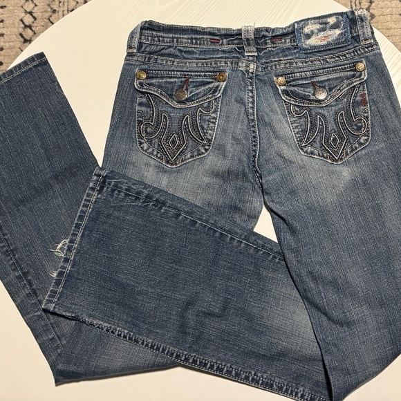 MEK Denim Dublin Distressed Look SIZE 29 - Picture 4 of 8